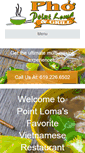 Mobile Screenshot of phopointlomagrill.com